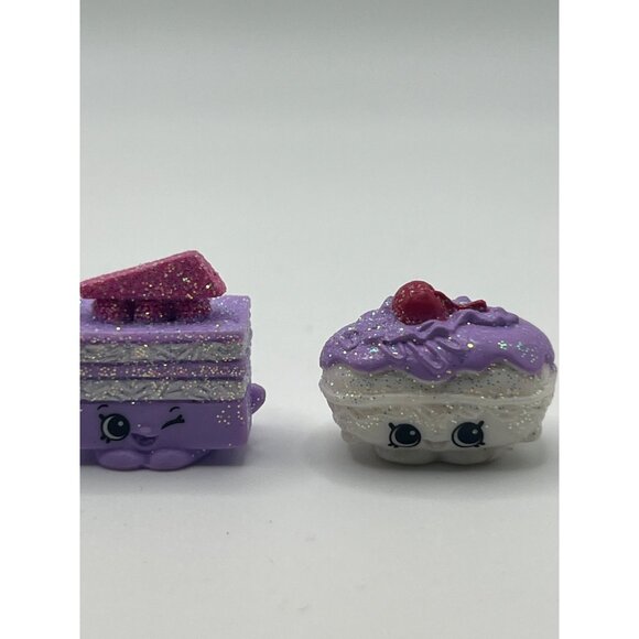 Random Lot of Glitter Finished Shopkins Total Of 5 Mini Figures Collectibles - Picture 4 of 5